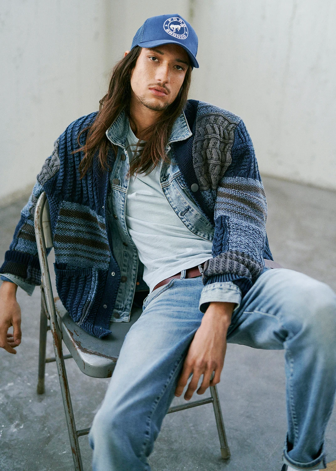 Barbato Collective, BarbatoCo, Daniel Barbato, RJ Shaughnessy, Creative, Creative Direction, Art Direction, Lifestyle, Brand, Lucky Jeans, Lucky Brand, Editorial Photoshoot, California, Los Angeles, LA, Cali, Studio, Fashion, Style, America, USA, Denim, Denim Style, Denim Campaign, Jeans, Warehouse, Branding, Optimistic, Optimism, Friends, Relaxed, Casual, Classic, Iconic, Timeless, Indigo, Portraits, Spring, Summer, Happy, Joy, Fit for You, Size, Diversity, Denim Fits, Menswear, Group